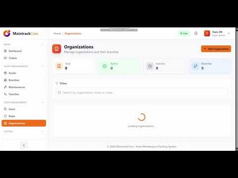 MAINTRACK - SISTEM MANAJEMEN ASET