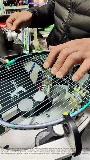 Stringing Mastery: Where Tradition Meets Precision in Badminton Racket Craftsmanship