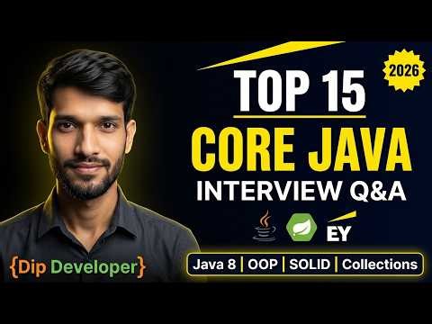 Ernst & Young Java Developer Interview Questions and Answers | EY Java Developer Interview Questions