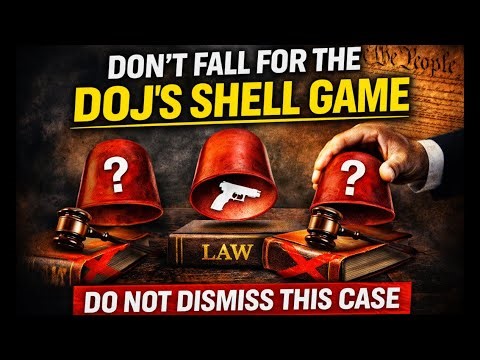 DOJ Admits Gun Ban Is Unconstitutional — So Why Dismiss the Case?