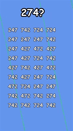 "Solving the 274 Puzzle: Can You Find the Hidden Number?"