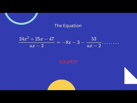 Solving difficult SAT math Part 1 #satmath