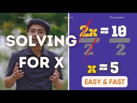 Finding X in Algebra Made Easy | Solving for X Step-by-Step (Beginner Tutorial)