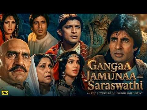 Ganga Jamuna Saraswati (1988) Full Movie HD | Amitabh Bachchan, Mithun Chakraborty | Classic Action