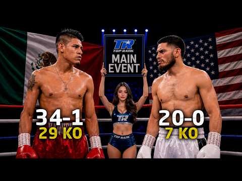 Emanuel Navarrete (Mexico) vs Ruben Villa (USA) - Fight Highlights