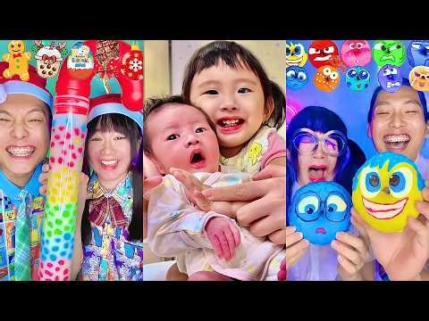 Random Emoji Food Challenge ASMR Compilation! 🥵bubble tea(Part317)