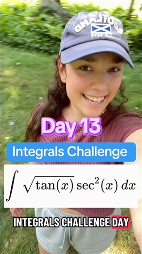 Integrals Math Challenge Day 13 🥳 Daily Calculus Practice - How to solve trig integrals with U Sub?