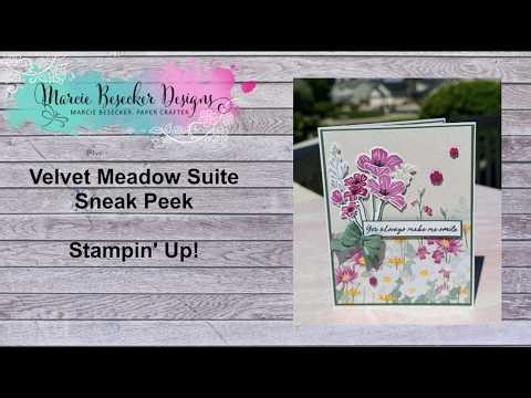 Velvet Meadow Suite - Sneak Peek- Stampin' Up!