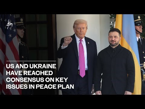 US and Ukraine have reached consensus on key issues in peace plan – Zelensky