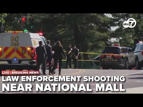 🔴LIVE | Man hurt after US Secret Service-involved shooting near Washington Monument