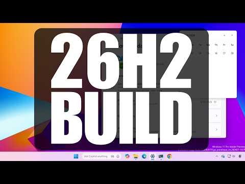 New! Windows 11 26H2 Build 26300.8170 Features and Hidden Changes in Dev (KB5083632)