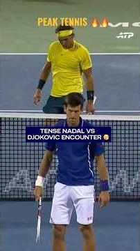 Nadal vs Djokovic 2013 Rogers Cup Semi Final 🔥 #Nadal #Djokovic #Tennis #ATP #Shorts