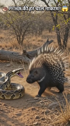 🐍 Porcupine vs Python | Every Strike Failed! 😱