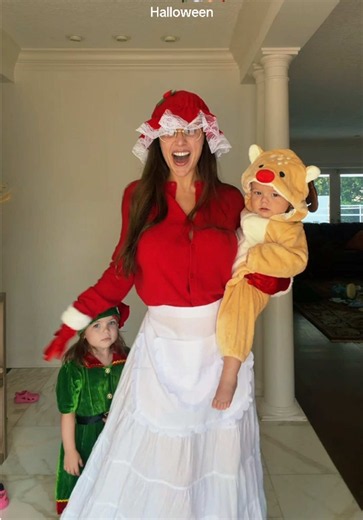 Wait till you see P as Santa HAHAHAHAH #momsoftiktok #halloween #momlife