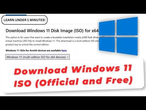 How To Download Windows 11 ISO Official and Free