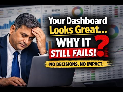 Your Dashboard Looks Great — Here’s Why It Still Fails