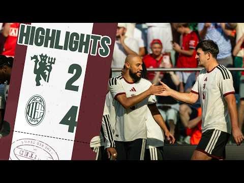 Man Utd v AC Milan | Highlights
