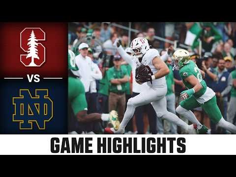 Stanford vs. Notre Dame Game Highlights | 2026 ACC Football