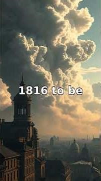 The Deadly Eruption of Mount Tambora: 1815's Forgotten Disaster