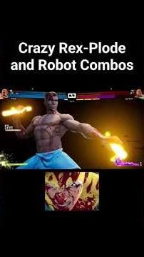 Craziest Rex-Plode and Robot Combos I came up with #invinciblevs #fgc #fyp