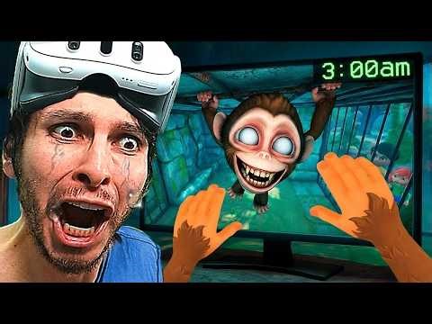¿QUÉ HACE EL MONO SI LO DEJAMOS SOLO A LAS 3 AM? - I AM MONKEY VR