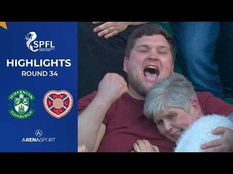 Hibernian - Hearts 1:2 | PREMIERSHIP (34. kolo) | 26. april 2026.