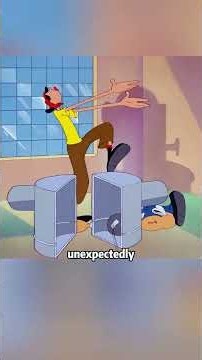 A man suddenly walks up to an industrial steel cutter. #cartoon #animation #foryou #funny #fyp