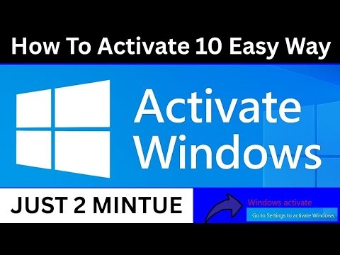 How to Activate Windows 10 Legally & Check Activation Status...Easy Way