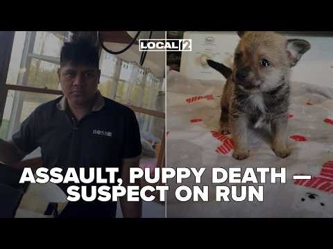 Man wanted for killing puppy, assaulting 2 during domestic violence incident