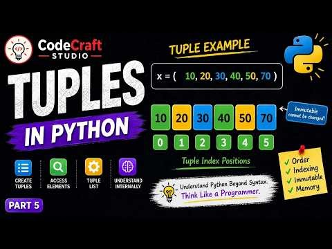 Python Tuples Explained: How They Work Internally 🐍