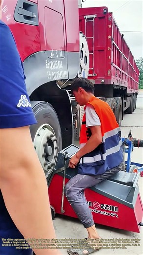 Balancing the Wheel: How a Mechanic Tunes a Heavy Truck Tire