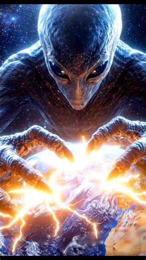 An Huge ALIEN destroy earth #earth