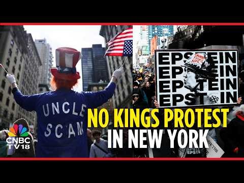 WATCH: Massive "No Kings" Protest Against Trump's Administration Policies, in New York City | N18G