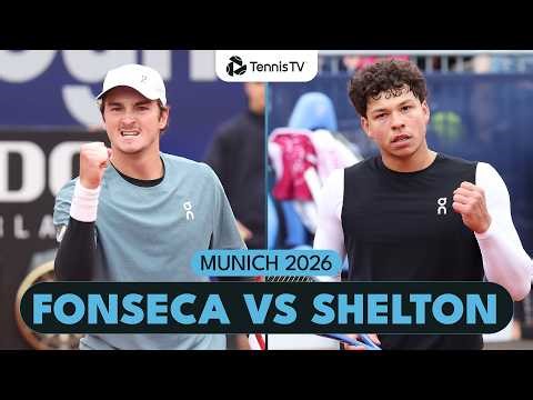 Joao Fonseca & Ben Shelton Battle For A Place In The Semi-Finals 💪 | Munich 2026 Match Highlights