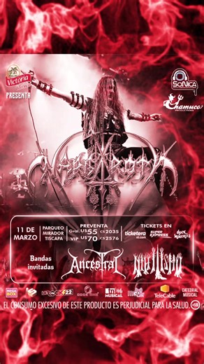 Bárbaro! Se nos viene Nargaroth pronto a Nicaragüita! #nargaroth #nicaragua #conciertos #metal #blackmetal
