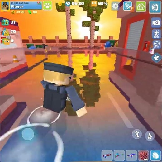 Water Flood - Zombies - Water Shader #minecraft #roblox #zombie #update #gta #gta5