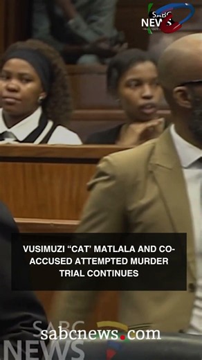 Vusimuzi "Cat" Matlala and his co-accused arrive in court. #sabcnews