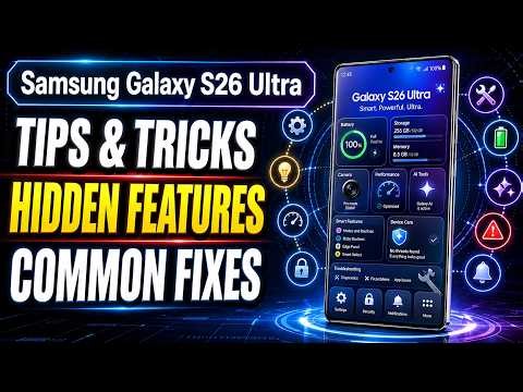 Samsung Galaxy S26 Ultra – Tips, Tricks, Hidden Features & Common Fixes