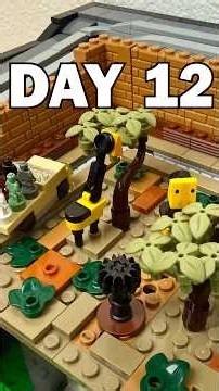 Building a Mini Working LEGO ZOO Day 12