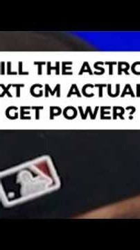 Why would Jim Crane give a new Astros GM control of the organization?