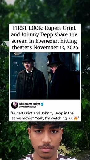 Johnny Depp & Rupert Grint Together?! 👀🎬🔥