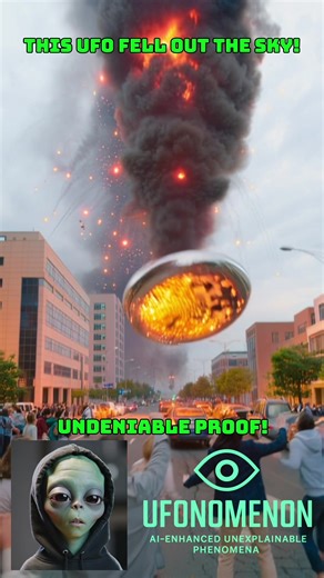 It crashed right out the sky! Mass sighting! #ufo #ufos #uap #uaps #ovni