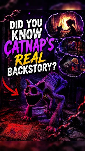 😧 | Did you know CatNap’s real backstory in poppy playtime? #poppyplaytime