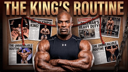 Inside Ronnie "The King" Coleman's complete bodybuilding training plan