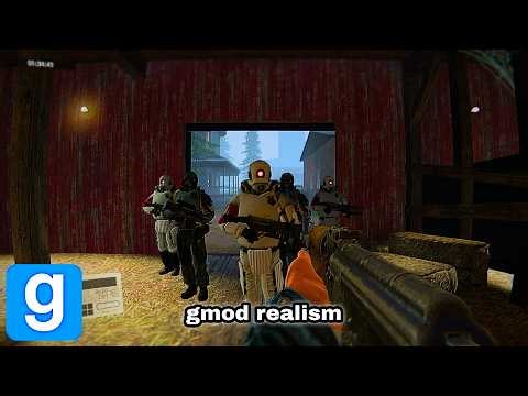 Gmod realism testing 3 maps npc battles (Garry's Mod)