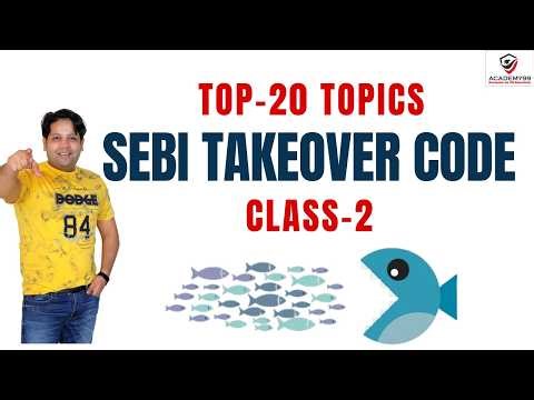 TOP 20 TOPICS | CLASS-2 | SEBI TAKEOVER CODE-2011 | CS EXECUTIVE | CS PROFESSIONAL | TAKEOVER