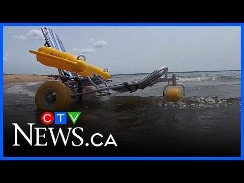 New water wheelchairs debut at Sault splash pads