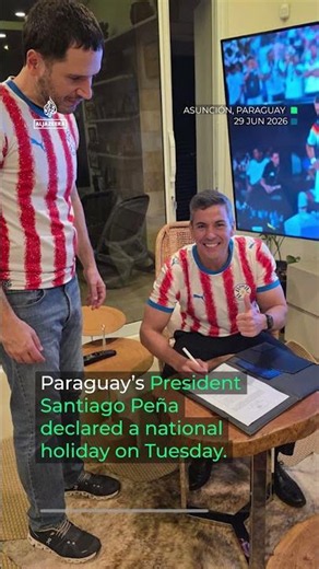 Paraguay declares holiday after beating Germany in World Cup upset