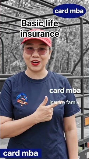 BASIC LIFE INSURANCE CARD MBA #subcribemychannel