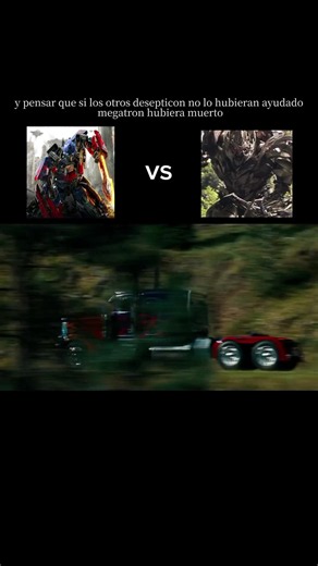 Optimus Prime vs Megatron - Epic Transformers Edit